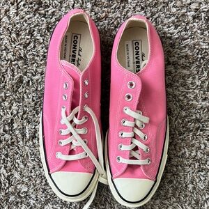 Converse Women's Vivid Pink Canvas Sneakers